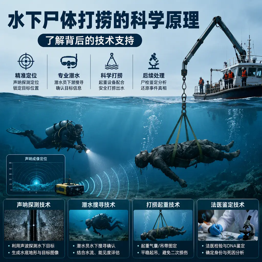 红河水下尸体打捞的科学原理,了解背后的技术支持